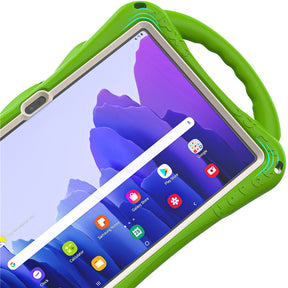 CatA Samsung Tablet for Tab A7 10.4  T500/T505/T507/T505N Built-in Handle Stand With a Strap-Green