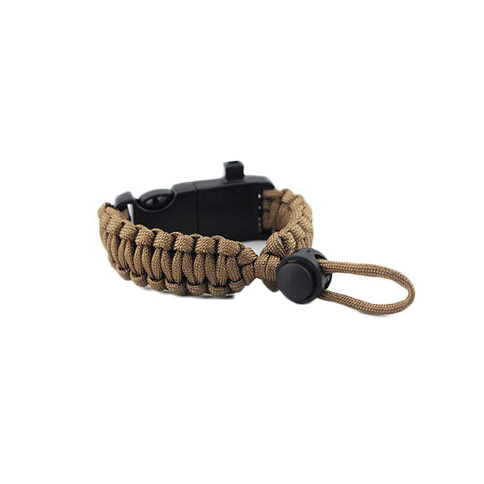2Packs Hiking Gear Traveling Camping Gear Kit Bracelet Adjustable-D