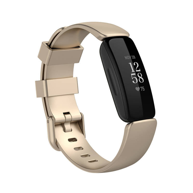 Sport Strap For Fitbit Inspire 2 Silicone Loop Smart Watch Accessories-Champagne