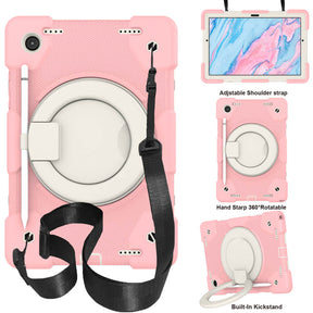Tab A 8 X200/X205 Samsung Tablet Case with 360¡ãSwivel Stand-Cherry Blossom Powder