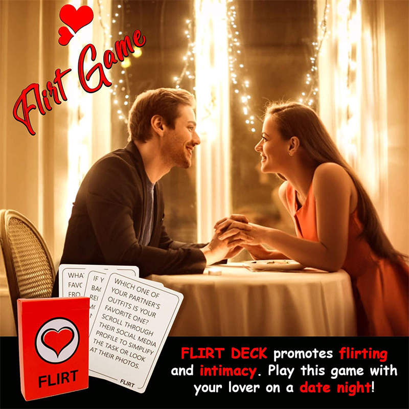 Talk, Flirt, Dare! Fun and Romantic Game for Couples: onversation Starters, Flirty Games and Cool Dares