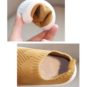 Toddler Shoes Baby First-Walking Trainers Toddler Infant Boys Girls-C001Brown