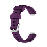 Sport Strap For Fitbit Inspire 2 Silicone Loop Smart Watch Accessories-Dark Purple