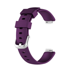 Sport Strap For Fitbit Inspire 2 Silicone Loop Smart Watch Accessories-Dark Purple