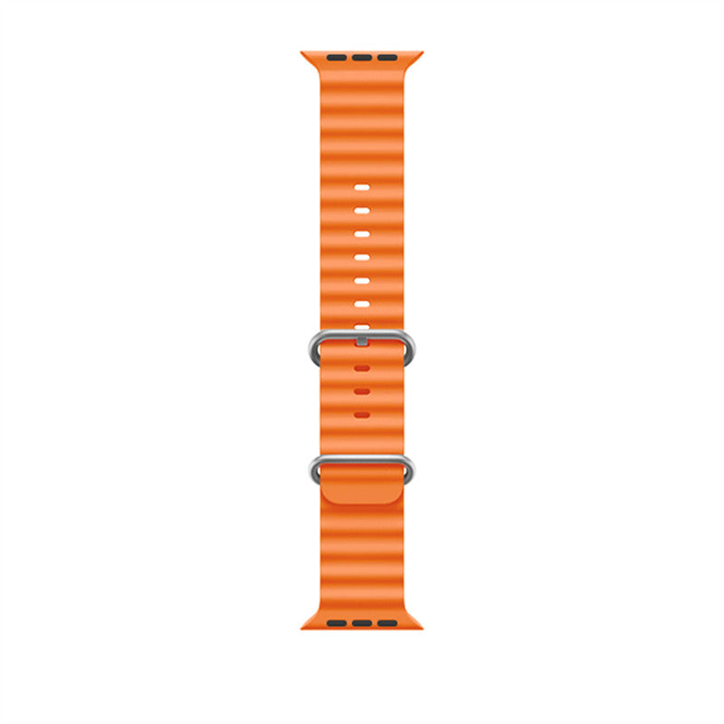 Sport Ocean Bands Compatible with Apple Watch 8 Ultra-Orange