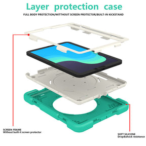 iPad Case For iPad Mini 6 with 360¡ãSwivel Stand-Mint Green
