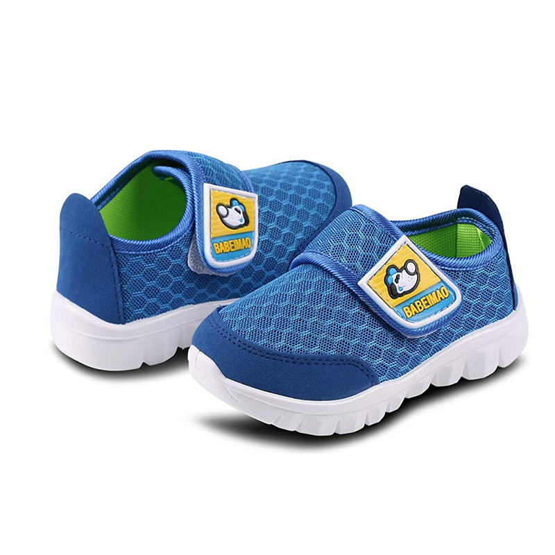 Baby Sneaker Shoes Breathable Mesh Athletic Casual Shoes For Boys Girls-Blue