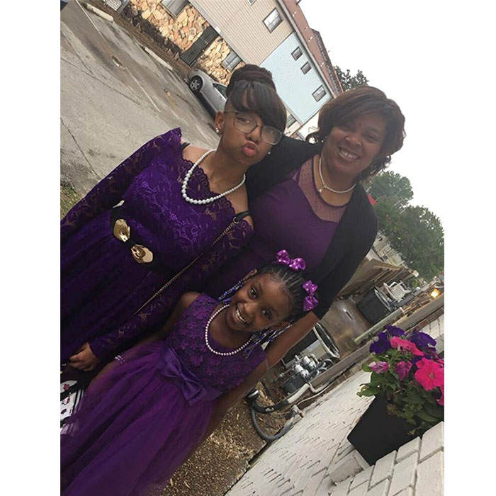 Girls Tulle Lace Flower Princess Wedding Dress For Toddler And Baby Girl-Dark Purple