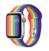 Rainbow Sport Watch Band For Apple iWatch Series