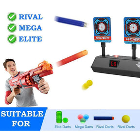 Kids Electronic 3 Shooting Target Auto Reset for Toy Gun