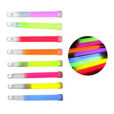 8 Ultra Bright 6 Inch Large Glow Sticks Long Last Lighting Over 12 Hours Emergency Light Sticks