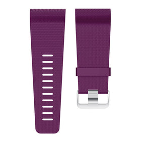 Soft Silicone Band For Fitbit Surge Smart Watch Replacement Accessories-Purple
