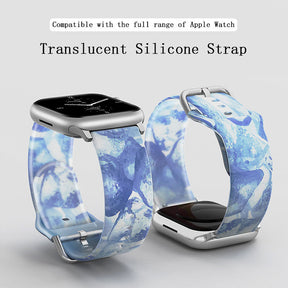 Jelly Silicone Sports iWatch Band for Apple Watch Series 8/7/6/5/4/3/2/1/SE-04