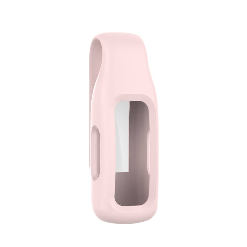 Soft Silicone Clip Holder Replacement for Fitbit Inspire 2 Sport-Rose Pink