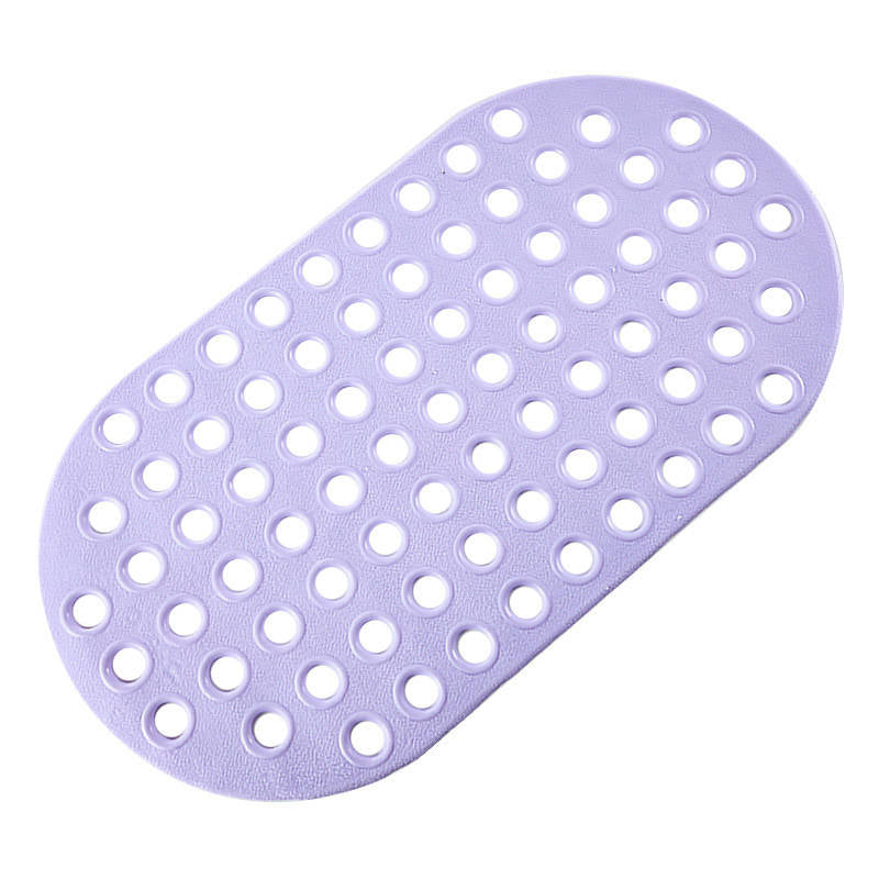 Soft Bathtub and Shower Mat Non Slip with Drain Holes-Purple