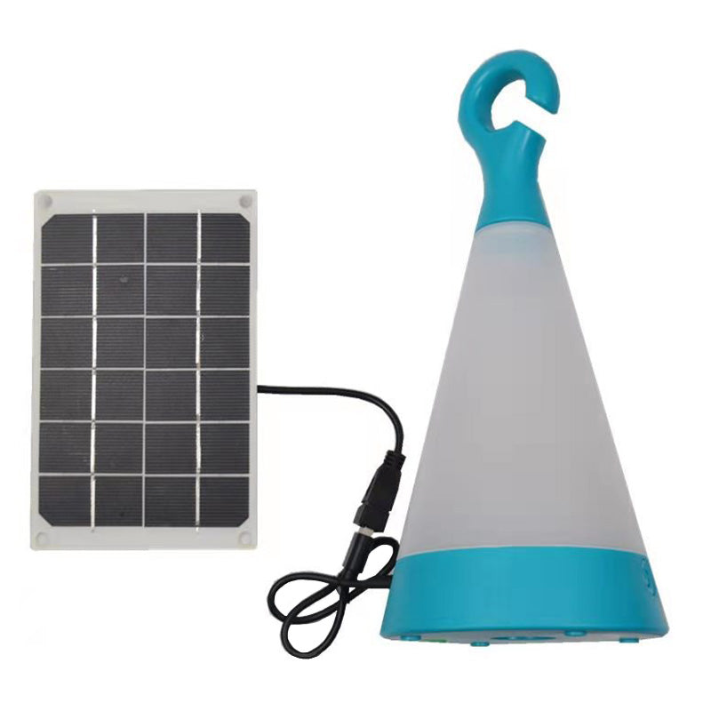 Detachable Hook Lanterns Solar Powered Camping Lights for Fishing Emergency