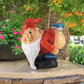 Garden Resin Buttocks Dwarf Statue Gnomes Garden Humorous Decorations Suitable for Lawn Patio