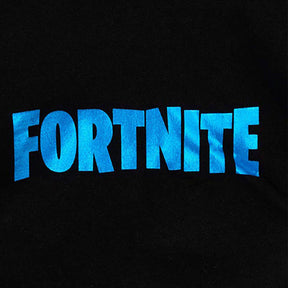 Childrens Sweatshirts Fortnite Logo Game Peripheral Letter Print Hoodie-Blue