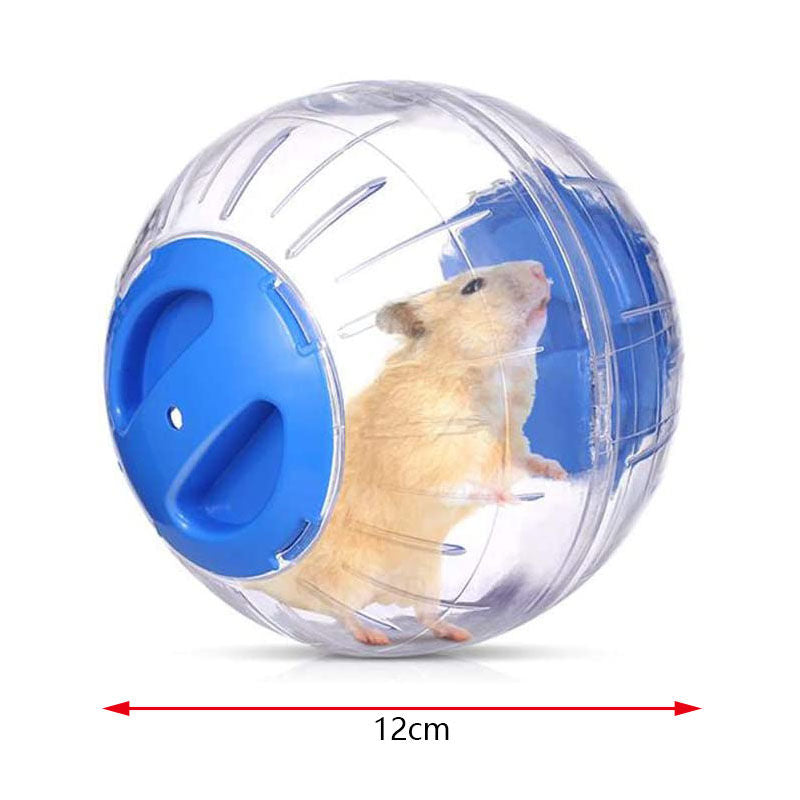 Cute Hamster Running Ball Silent Exercise Wheel-Blue