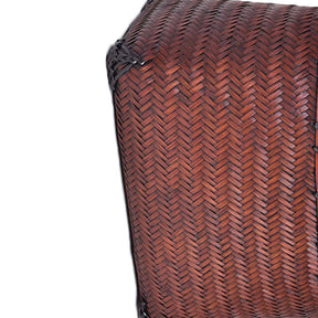 Retro Womens Bamboo Handbag Handmade Large Tote Bag Wicker Basket Bag