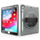 Spider Man 3-Layer Multi-Function Case With Pencil Holder For iPad 5/6 iPad Air1/2 iPad Pro 9.7-Gray