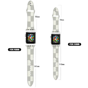 Fashion Painted Printing Silicone Watchband for Apple Watch SE & Series 6/5/4/3/2/1-B7