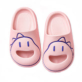 Kids Slide Sandals Thickened Sole Ergonomic Slippers for Outdoor-Pink