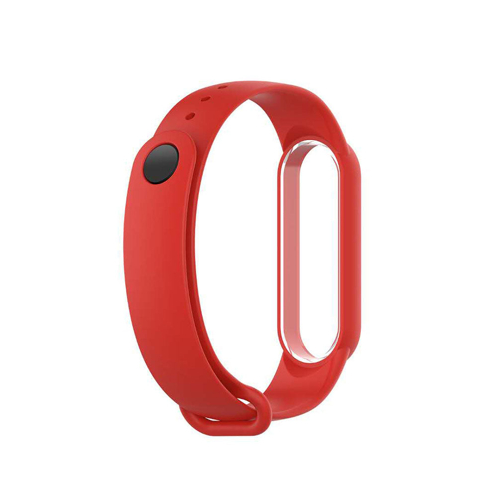 Xiaomi Band 5 Watch Bands Silicone Quick Release Strap Waterproof Replacement Wristband For Women-Red