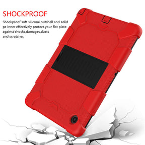 Samsung Tablet Case For Galaxy Tab A8 10.5inch 2021 (SM-X200/SM-X205/SM-X207)-RedBlack