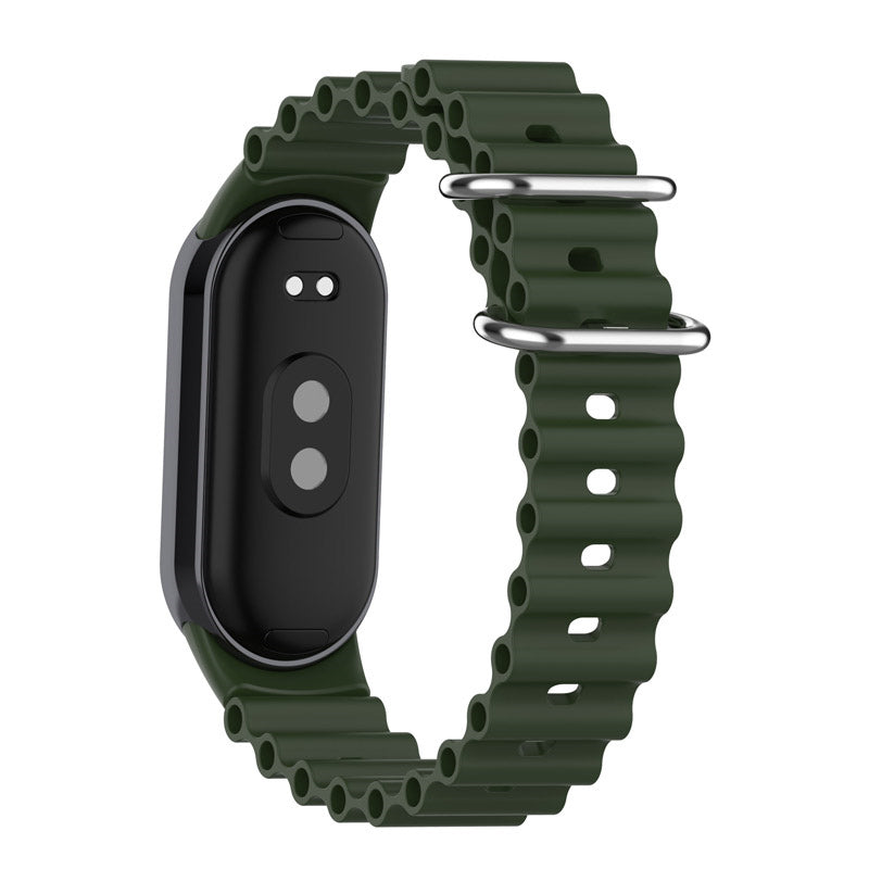 Ocean Loop Strap WaterProof Sport Replacement for Mi 8 Watch-Green