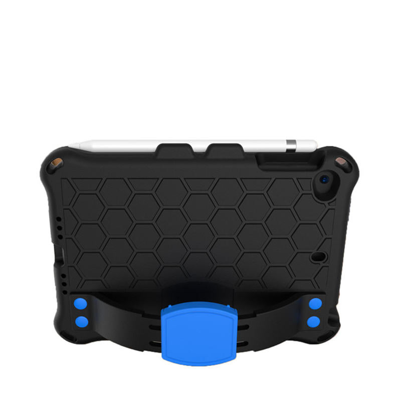 Hive iPad Case For iPad Mini 1/2/3/4/5 Durable Stand Cover With Shoulder Strap-BlackBlue