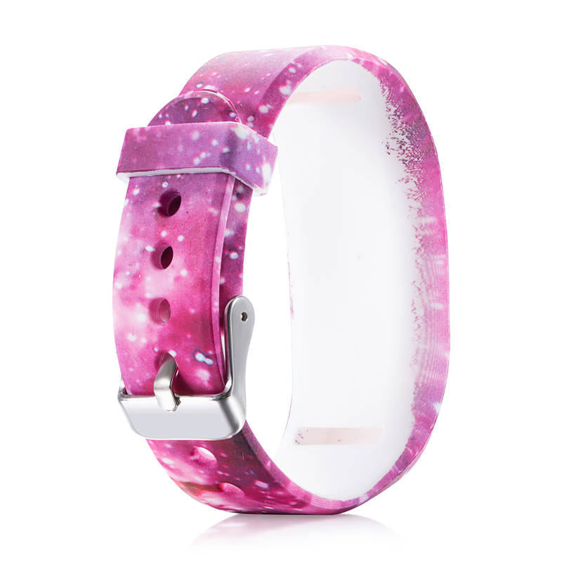 Compatible With Garmin Vivofit JR /Vivofit 3 Soft Silicone Colorful ReplacementWristbands-Color16