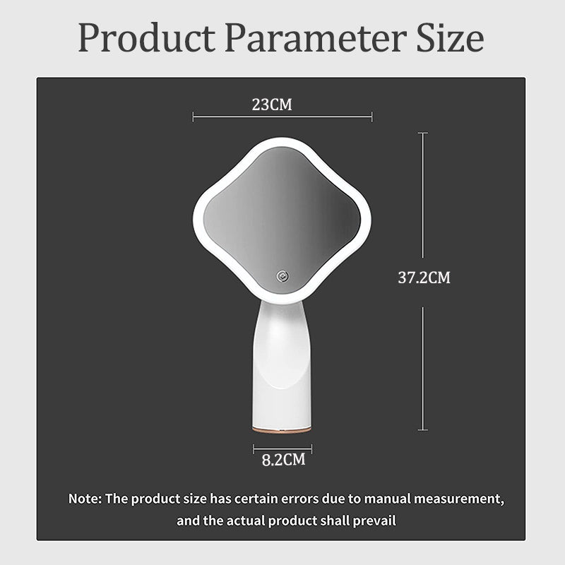 Home & LivingPortable LED Lighted Makeup Mirror-White