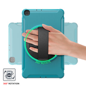 Spider Man 3-Layer Heavy Duty Case For Samsung Tab A 8inch (2019) T290/T295-Light Blue