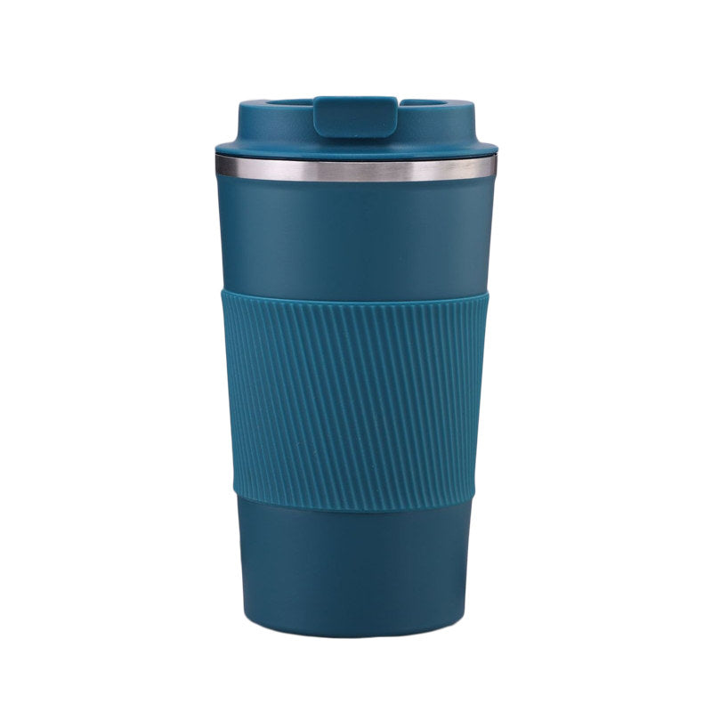 Coffee Mug Stainless Steel Vacuum Insulated Cup for Home Outdoor-Blue