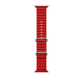 Sport Ocean Bands Compatible with Apple Watch 8 Ultra-Red