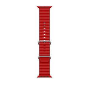 Sport Ocean Bands Compatible with Apple Watch 8 Ultra-Red