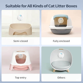 Upgraded Cat Litter Deodorizer Odorless for All Kinds of Litter Boxes and Small Areas