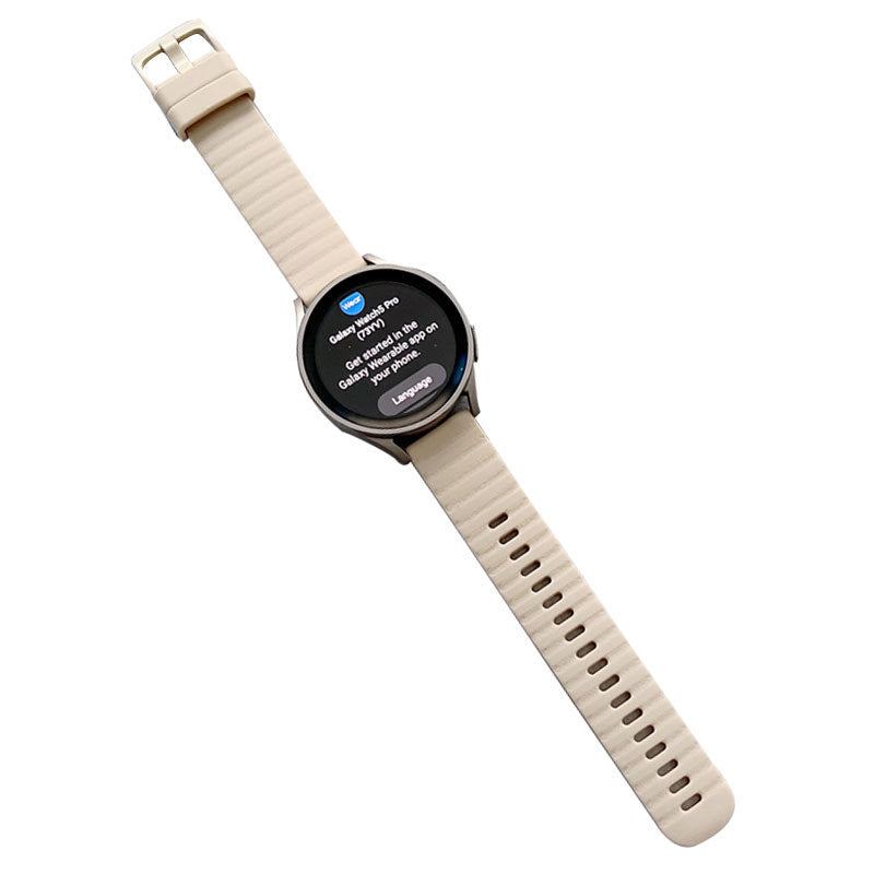 Sports Watch Strap Wave Pattern for Samsung Gear S2 Huawei Watch GT-OffWhite