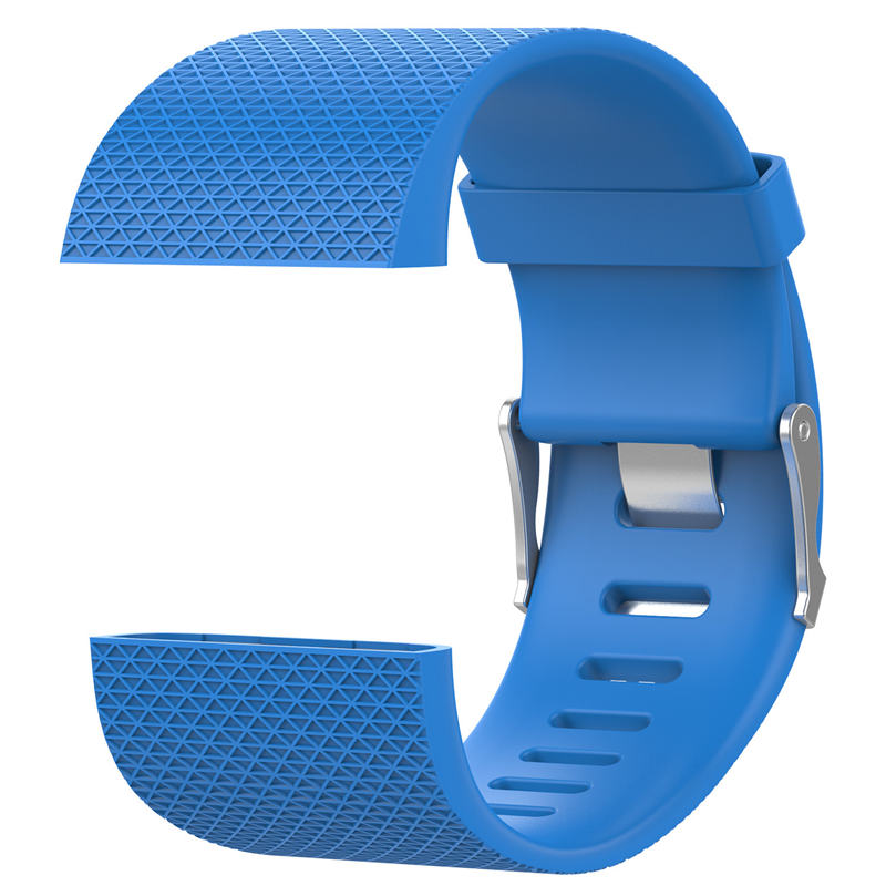 Soft Silicone Band For Fitbit Surge Smart Watch Replacement Accessories-Sky Blue