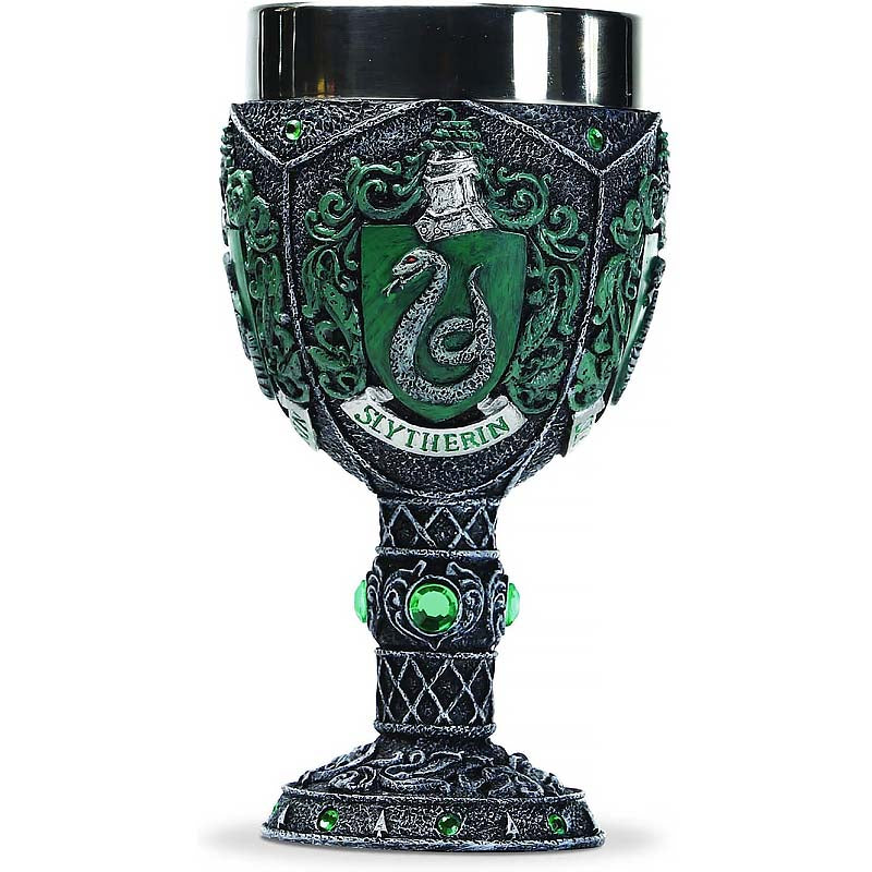 Wizarding World of Harry Potter Slytherin Decorative Goblet Figurine-19CM-Multicolor