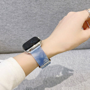 Jelly Silicone Sports iWatch Band for Apple Watch Series 8/7/6/5/4/3/2/1/SE-04