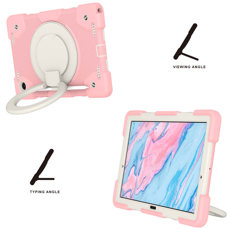 Tab A 8 X200/X205 Samsung Tablet Case with 360¡ãSwivel Stand-Cherry Blossom Powder