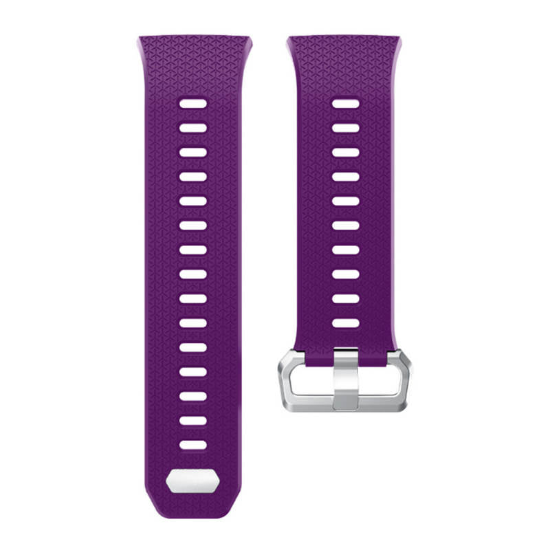 Soft Silicone Band For Fitbit Ionic Smart Watch Replacement Accessories-Purple