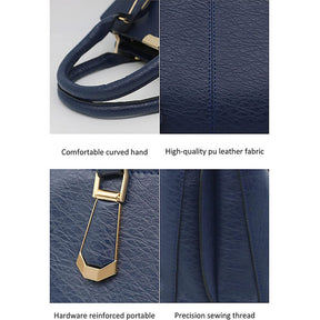 Womens Fashion Handbags Top Handle High Capacity Tote-Black