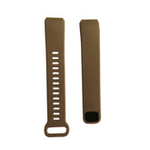 HW Silicone Watch Band Quick Release Strap Replacement Wristband For Huawei Band2/Band2 Pro/ERS-B29/ERS-B19 For Women-Dark Brown