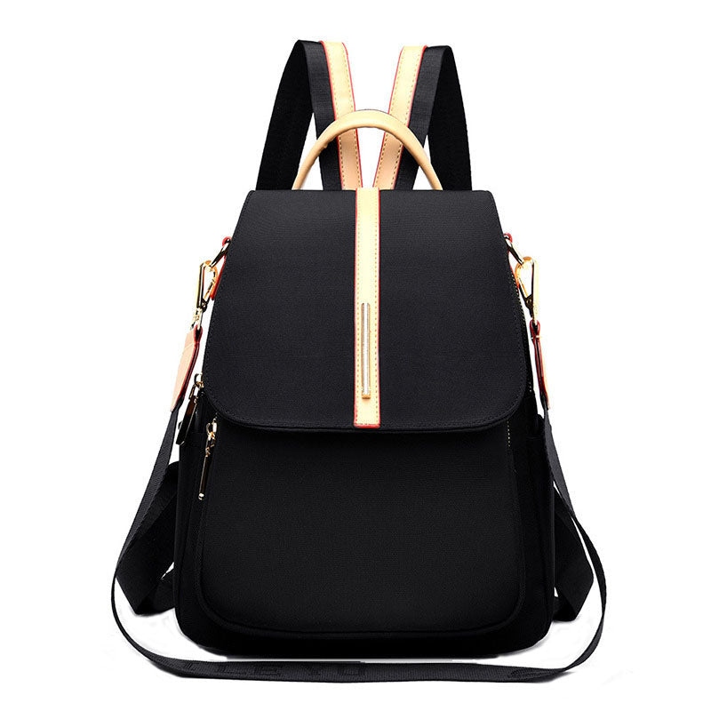 Women Fashion Backpack For Ladies Lightweight Travel Bag-Black