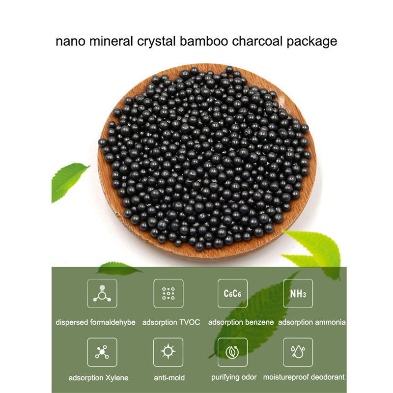 Pack of 2 Automobile Dehumidification Bags Reusable Used in Cars Trucks-Black