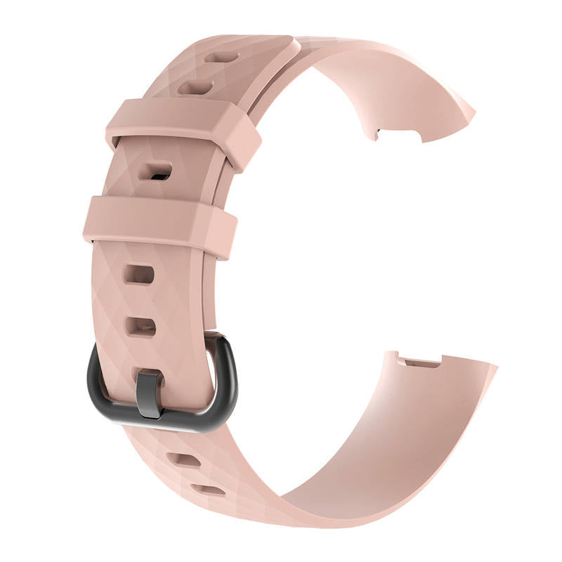Watch Band For Fitbit Charge 3 Smart Watch Replacement Accessories-Pink