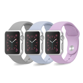 3 Packs A Sport Watch Band For Apple iWatch Series